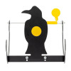 Cible Corbeau Pivotante en Acier - Plombs 4.5 mm, 20 Joules