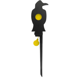 Cible Basculante Corbeau Acier, Plombs 4.5 mm, 20 Joules Max