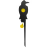 Cible Basculante Corbeau Acier, Plombs 4.5 mm, 20 Joules Max