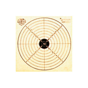 Cible 15x15 cm en Carton pour Tir Pistolet/Carabine Air