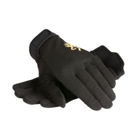 Gants Proshooter Noir S : Confort et Respirabilité pour le Tir