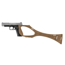 Crosse tactique Armbrace FDE pour Canik TP9 avec rail Picatinny