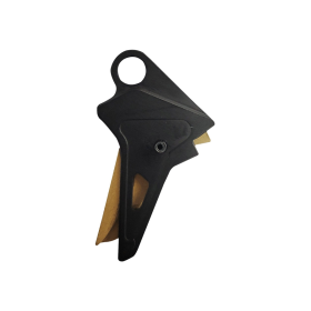 Détente Alu 90° Black/Gold pour Pistolets CANIK - Précision Optimale