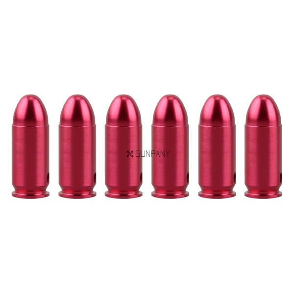 Douilles Entraînement .45 ACP x6 : Sécurité et Réalisme Anodisé