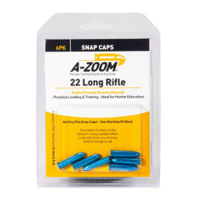 Douilles de Manipulation 22LR en Aluminium - Lot de 6 Sécurisé