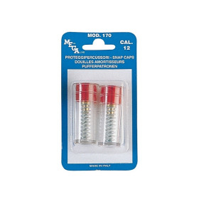 Douille Amortisseur C12 Plastique : Protège Percuteurs, Blister x2