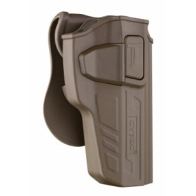 Holster Beretta 92/92FS G4 FDE : Ergonomie et Sécurité Optimales