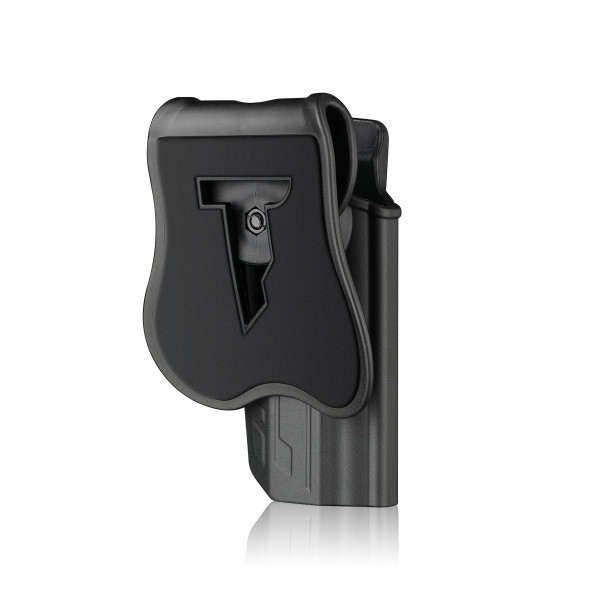 Holster Gaucher Beretta 92/92FS Noir - Polymère Résistant