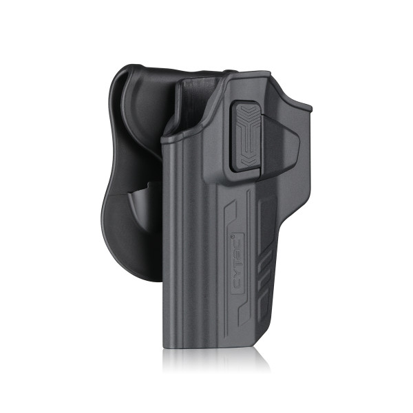 Holster Gaucher Beretta 92/92FS Noir - Polymère Résistant