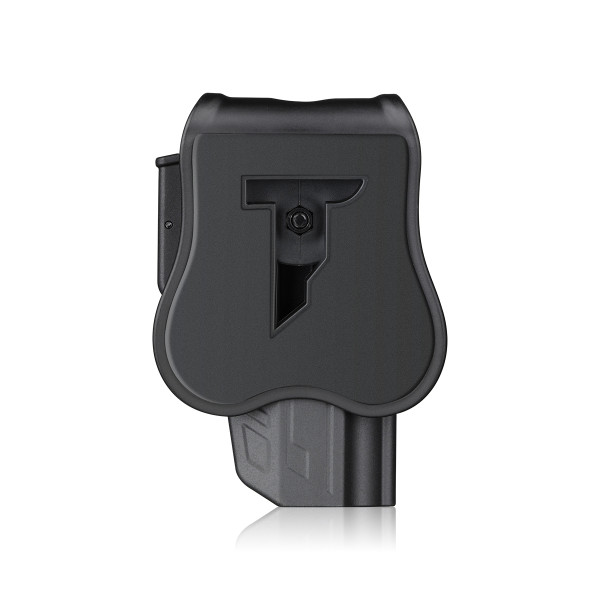 Holster Gaucher Beretta 92/92FS Noir - Polymère Résistant