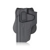 Holster Gaucher Beretta 92/92FS Noir - Polymère Résistant