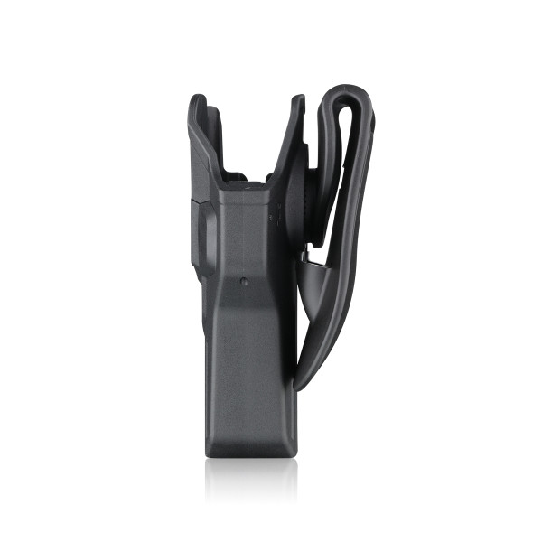 Holster Gaucher Glock 17 : Sécurité et Confort en Polymère Noir