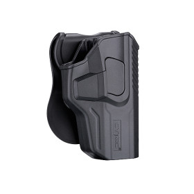 Holster HK USP G3 Noir : Sécurité et Confort avec Rotation 360°