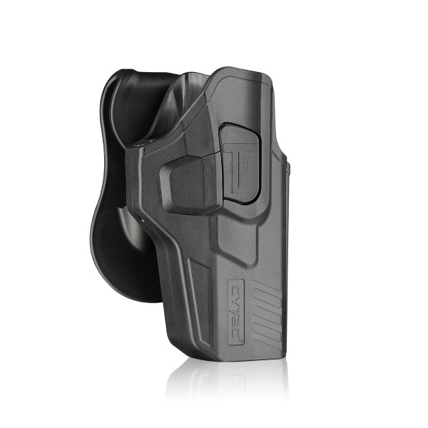 Holster G17 G4 Noir : Polymère Haute Densité, Glock 17 Compatible