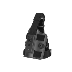 Plaque de cuisse tactique G3 CYTAC - Polymère robuste noir