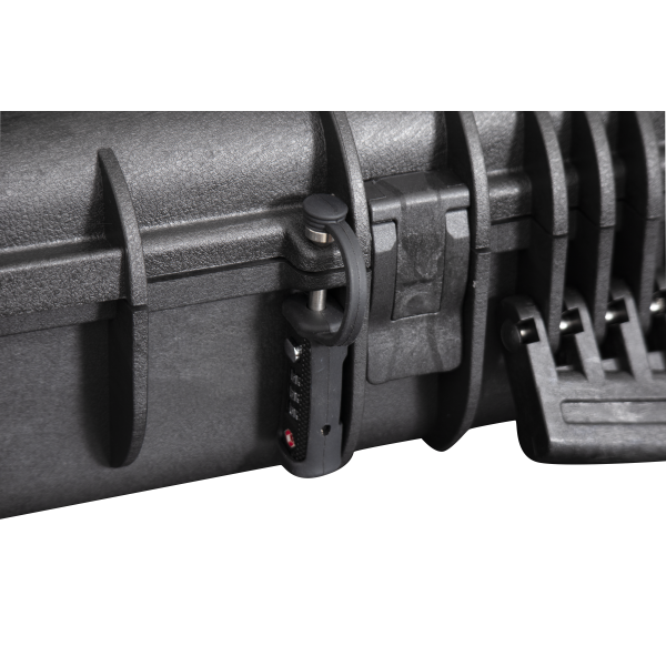 Mallette fusil d'assaut 125cm, IP67, mousse sécurisée