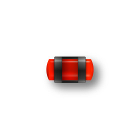 Guidon Fluo Rouge M2.6 D4 L9 : Visibilité et Compatibilité Optimales