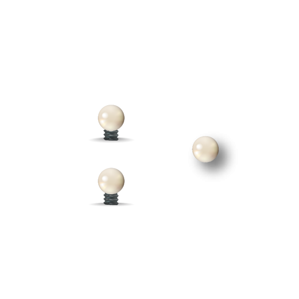 Guidon Blanc Rond M2.6 D4 : Précision et Compatibilité Armes