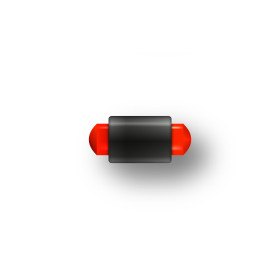 Guidon Fluo Rouge M2.6 : Précision et Visibilité Optimales