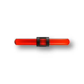 Guidon Fluo Rouge Ajouré M2.6 D2 L17.5 : Visibilité et Précision