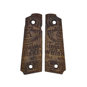 Plaquettes en bois Imbuia pour Pistolet 1911 Taurus - Élégance et Précision