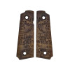 Plaquettes en bois Imbuia pour Pistolet 1911 Taurus - Élégance et Précision