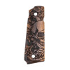 Plaquettes Bois Imbuia Skull pour Pistolet 1911 Taurus