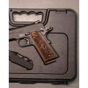 Plaquettes Bois PT1911 Taurus : Élégance et Compatibilité Imbuia