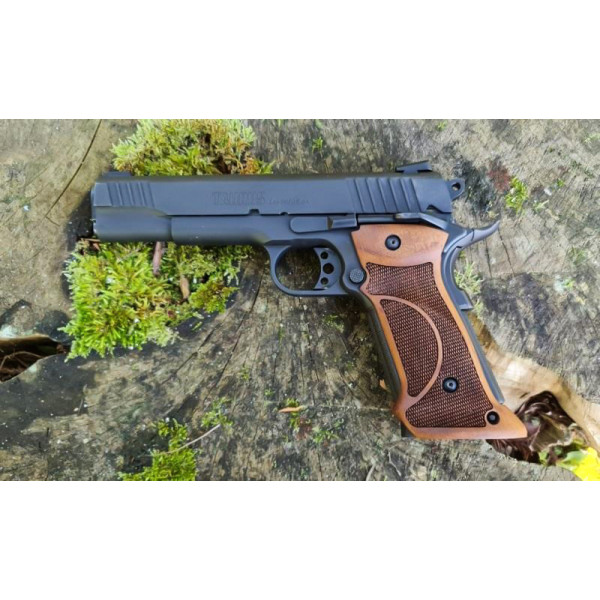 Poignée Bois Imbuia pour Pistolet 1911 Taurus - Confort et Stabilité