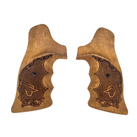 Poignée Bois Ergonomique Taurus pour Revolvers - Compatibilité Étendue