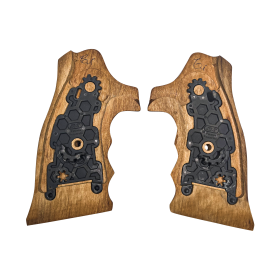 Poignée Bois Ergonomique Taurus pour Revolvers - Compatibilité Étendue