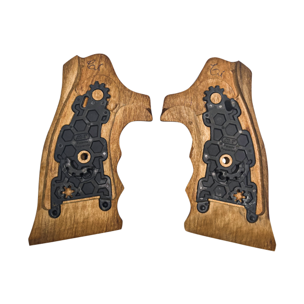 Poignée Bois Ergonomique Taurus pour Revolvers - Compatibilité Étendue