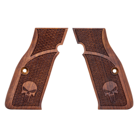 Plaquettes bois CZ Shadow : Ergonomie et style en noyer Imbuia