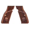 Plaquettes bois CZ Shadow : Ergonomie et style en noyer Imbuia