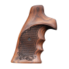 Poignée Bois Ergonomique Imbuia pour Revolver S&W K/L