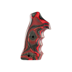 Poignée Bois Laminé Rouge S&W K/L - Ergonomie et Durabilité