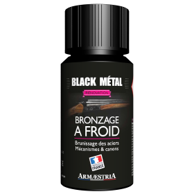 Bronzage à froid Black Metal 50ml - Protection et finition acier
