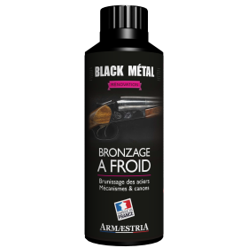 Bronzage à froid 250ml : Protection anti-oxydation des armes