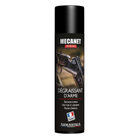 Dégraissant Mecanet 250ml : Nettoyage Rapide pour Armes Semi-Auto