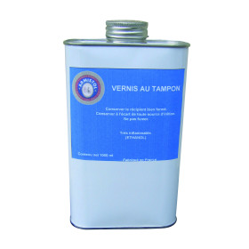 Vernis au tampon 1L : Finition durable et éclat naturel du bois