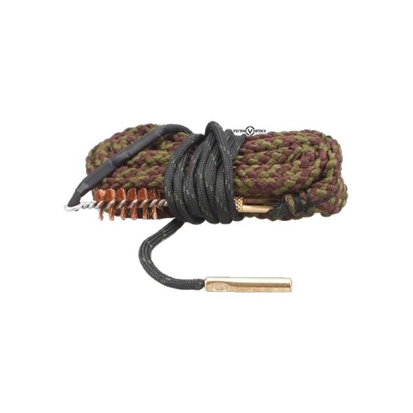 Cordon de nettoyage calibre .45 avec brosse bronze intégrée