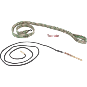Cordon de nettoyage calibre .308/7.62 mm avec brosse bronze