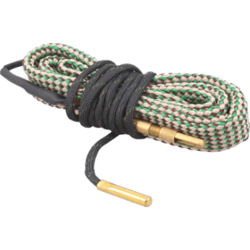 Cordon de nettoyage calibre .308/7.62 mm avec brosse bronze