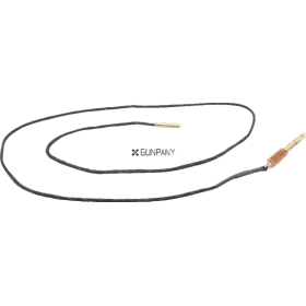 Cordon de nettoyage calibre 338 avec brosse en bronze intégrée