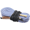 Cordon de nettoyage calibre 338 avec brosse en bronze intégrée