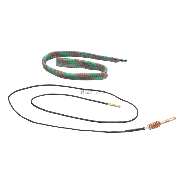 Cordon de nettoyage calibre 408 avec brosse bronze intégrée