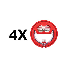 Pack Bore Boss : 4 câbles de nettoyage pour calibres .357/.38/9mm