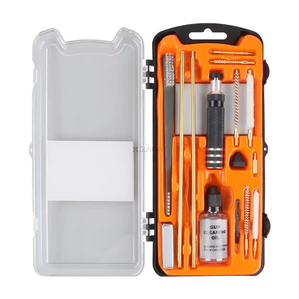 Kit Nettoyage Carabines 4.5mm & 22LR - 19 Pièces en Bronze