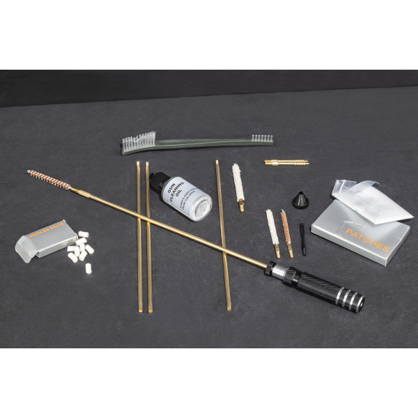 Kit Nettoyage Carabines 4.5mm & 22LR - 19 Pièces en Bronze