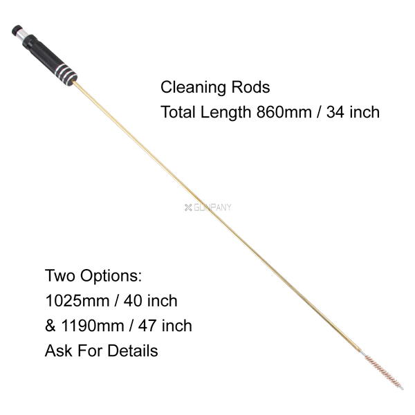 Kit Nettoyage Carabines 4.5mm & 22LR - 19 Pièces en Bronze